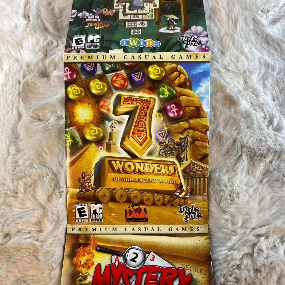 Mumbo Jumbo Premium 6 Pack Games Luxor 2 Jewel Quest PC CD ROM